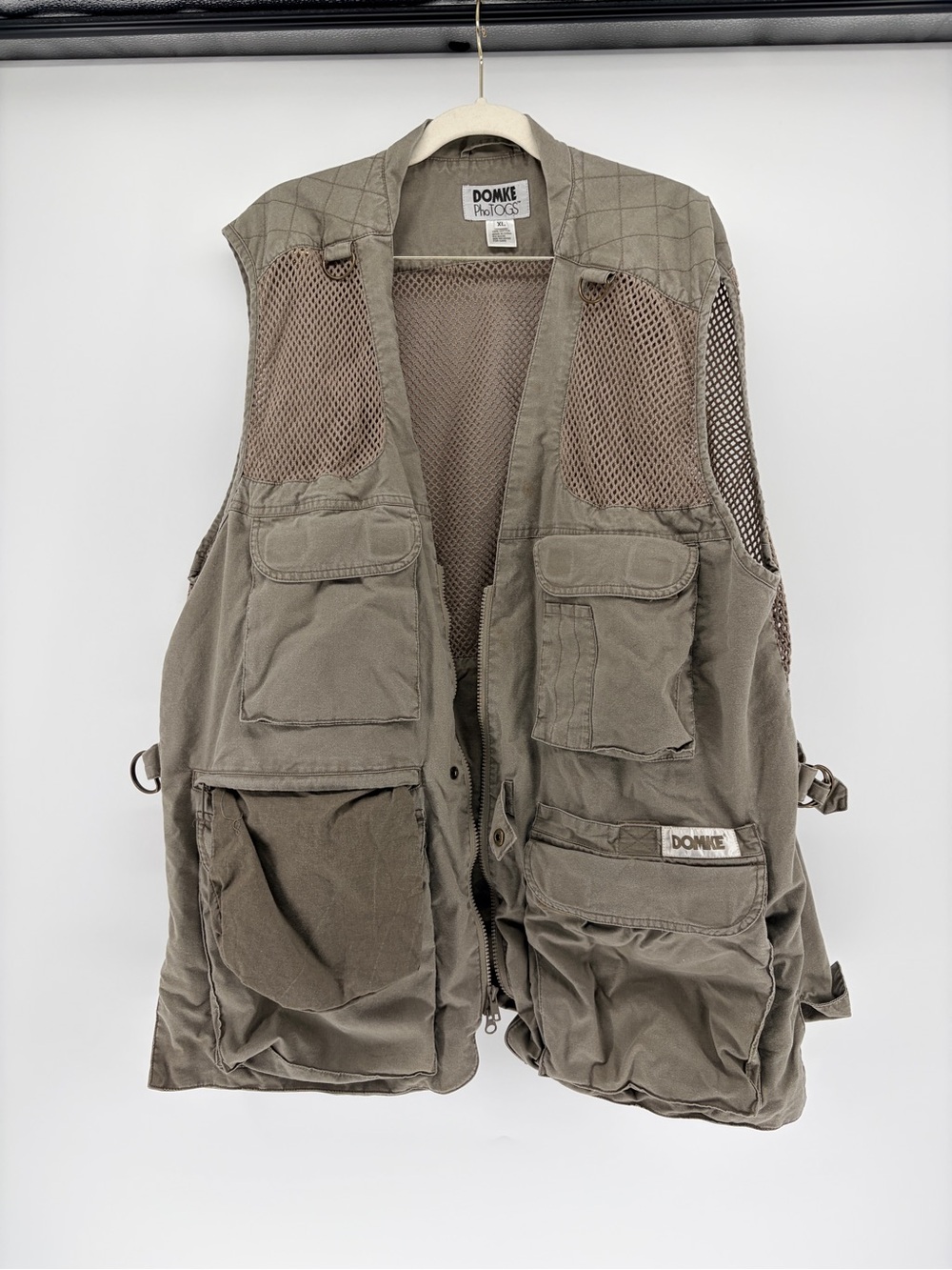 Domke PhoTOGS Photographer Mesh Utility Safari Vest - Olive XL
